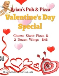 Valentine's Day Special (US Letter) template