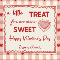 Valentine's Day Tag Instagram Post template