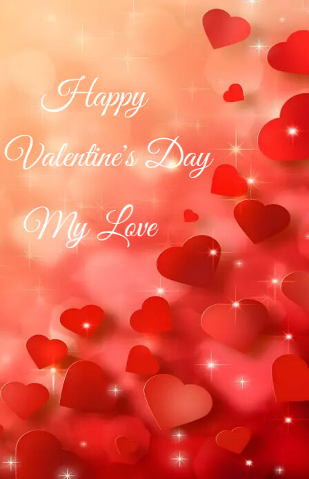 Valentine's Day template Tabloid (Таблоид)