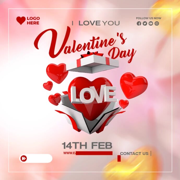 Valentine's Day Templates Iphosti le-Instagram