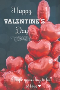 Valentine's Day Wishes Tumblr Graphic template