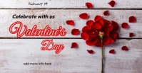valentine's event Portada de evento de Facebook template