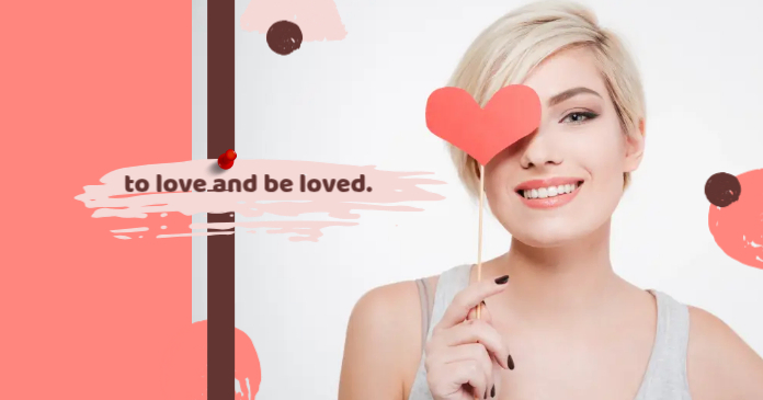 Valentine's Facebook Shared Image template