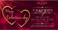 valentine's night Couverture d'événement Facebook template