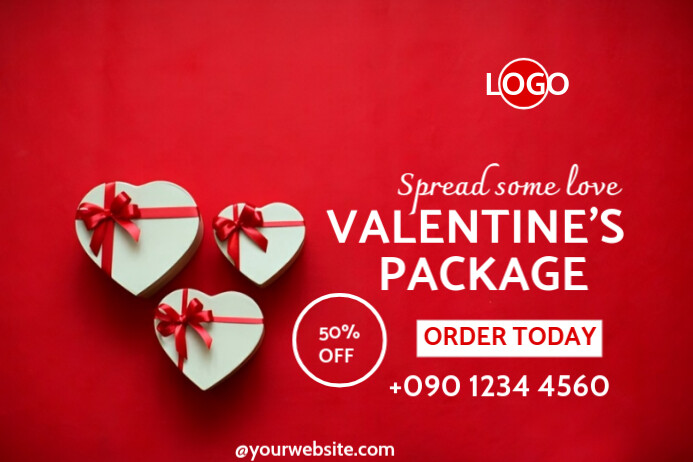 Valentine's Package Poster Template | PosterMyWall