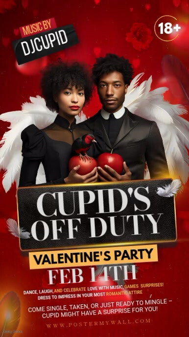 Valentine's Party Indaba yaku-Instagram template