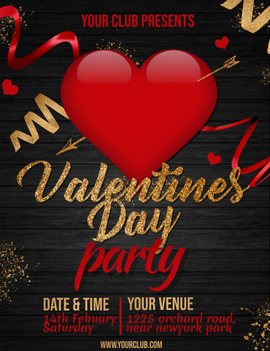 Valentine S Party Template Postermywall