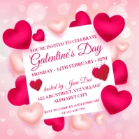 Valentine,s day Instagram Post template