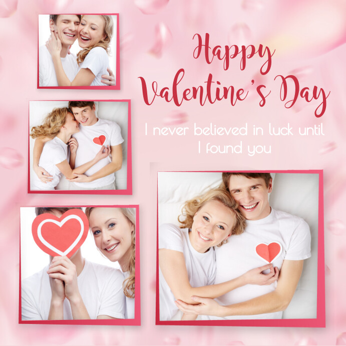 valentine's, event, romantic Wpis na Instagrama template