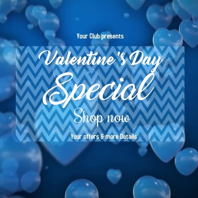 valentine's, event, romantic Wpis na Instagrama template