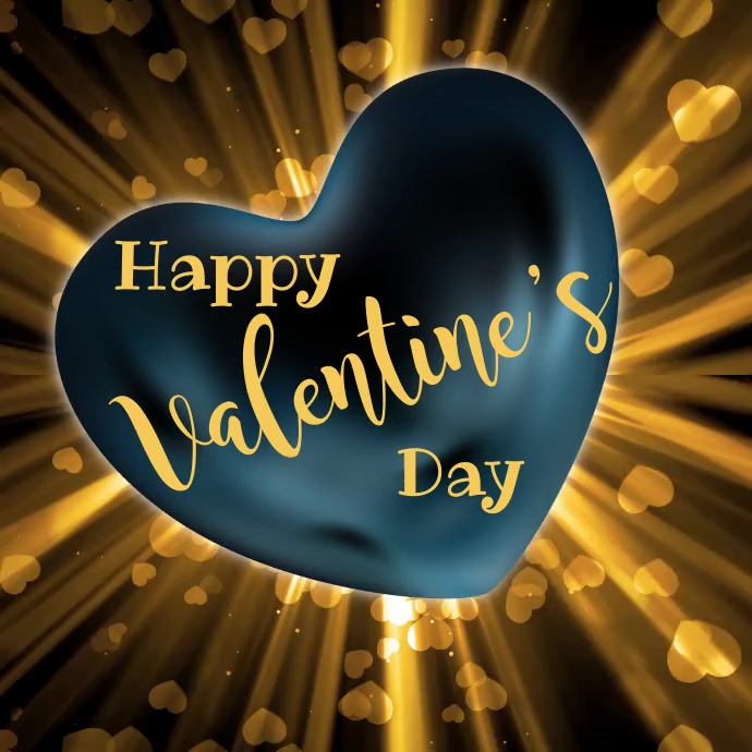 Valentine's Day, Valentine's Greetings Wpis na Instagrama template
