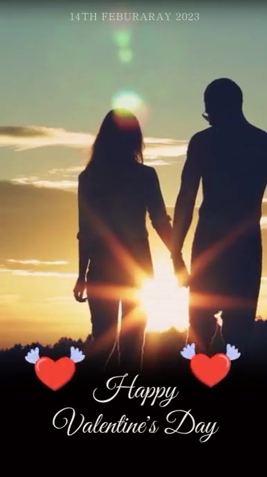 Valentine's day,valentine party,event Film TikTok template