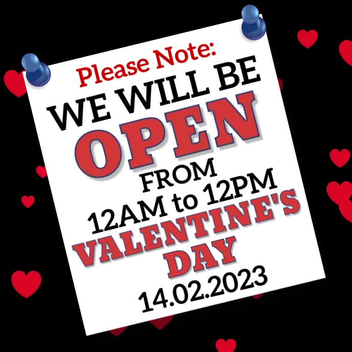 Valentine's Day Business Social Media Post Kwadrat (1:1) template