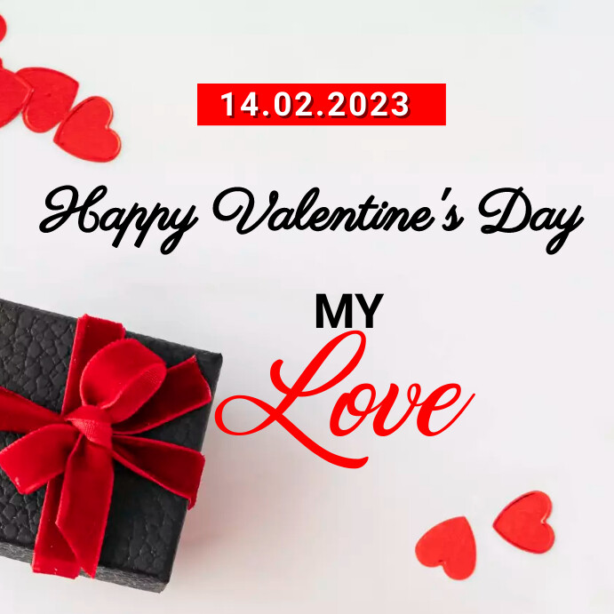 Valentine's day Wpis na Instagrama template