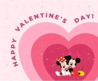 Valentine's Day Rettangolo medio template