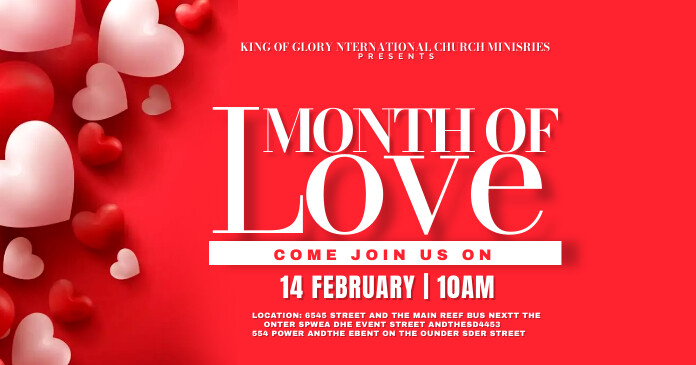 Valentine's Day Изображение, которым поделились на Facebook template
