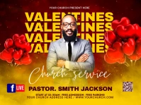 Valentine's day Yard Sign template