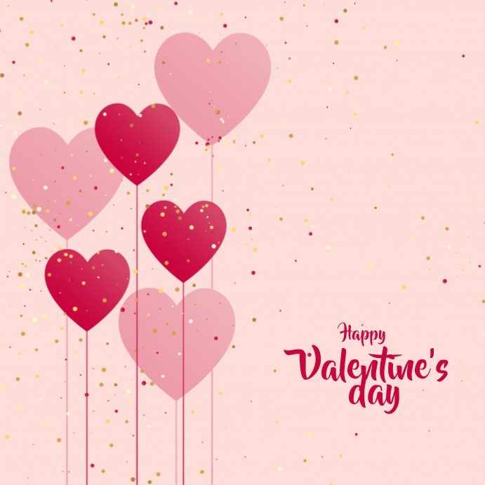 Valentine's Day Wpis na Instagrama template