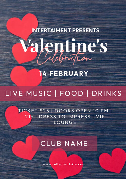 Valentine's Day Template | PosterMyWall