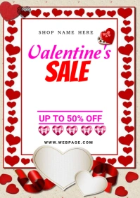 Valentine's day A1 template