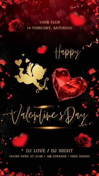 Valentine's Day Display template