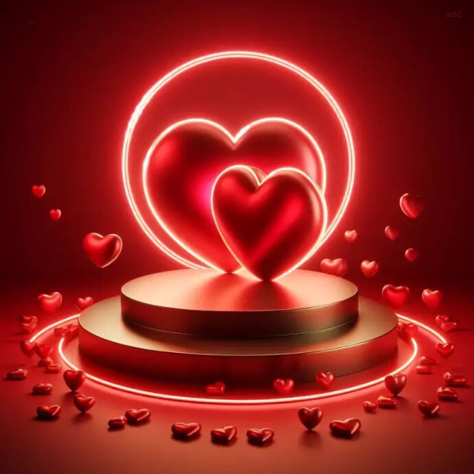 Valentine's day flyer background Template | PosterMyWall