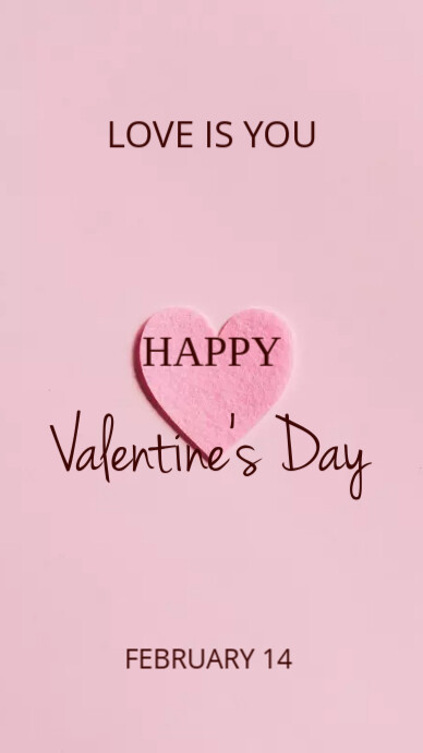 Valentine #39 s Day Instagram Story Template PosterMyWall Valentine #39 s Day Instagram Story Template PosterMyWall