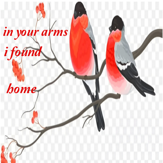 Copy of Valentine's Day Love Birds | PosterMyWall