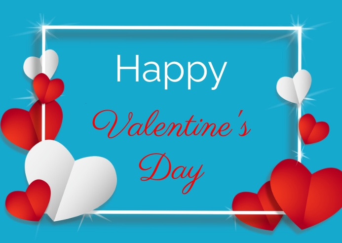 Valentine's Day Postcard Template | PosterMyWall