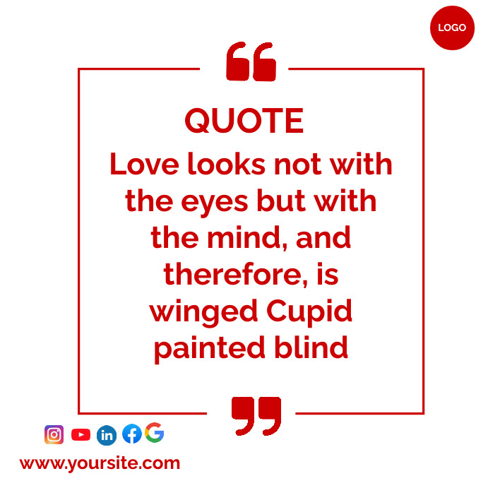 Copy of Valentine's day Quote | PosterMyWall