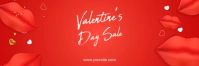 Valentine's Day Sale email header template