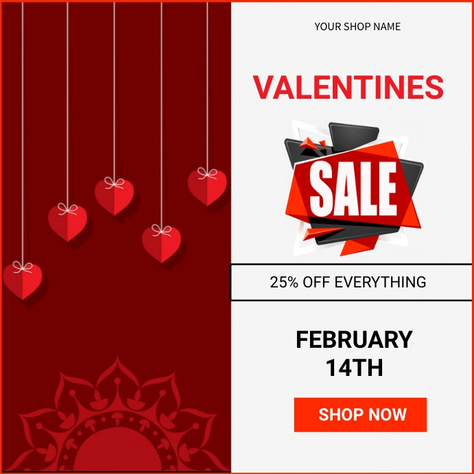 Copy of Valentine's day sales PosterMyWall