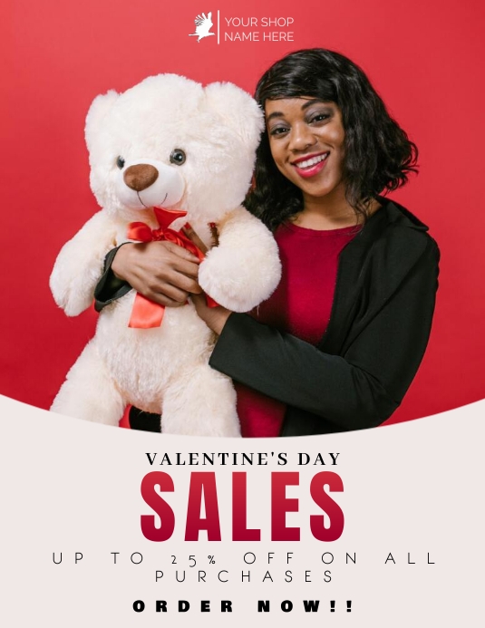 Valentine's Day sales Template PosterMyWall