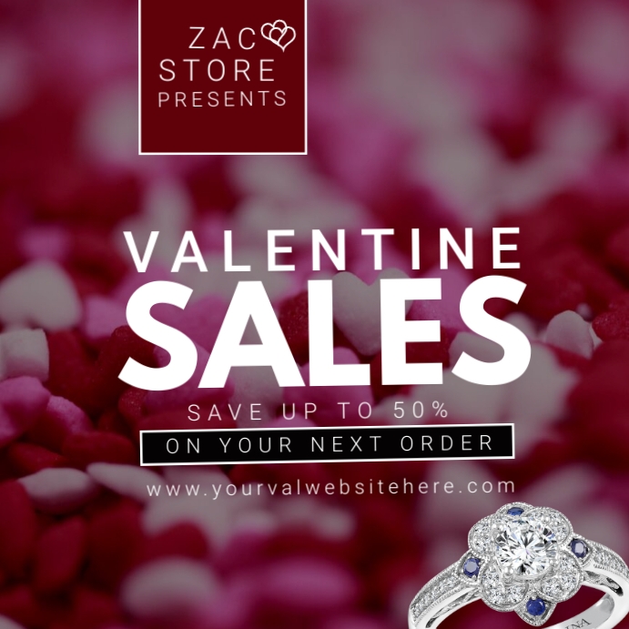 Valentine's Day Sales Templates PosterMyWall