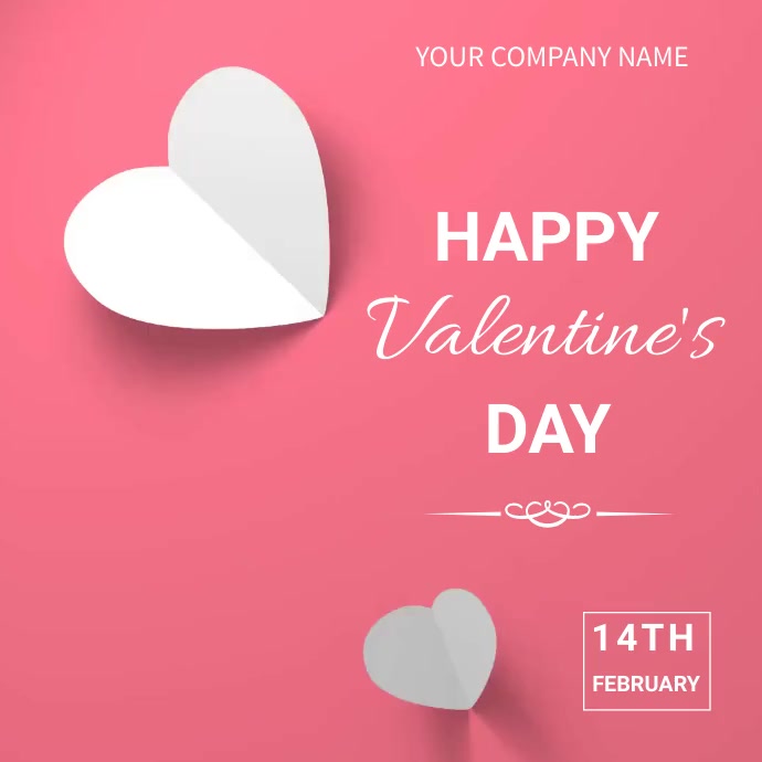 valentine's Day Template PosterMyWall