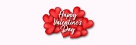 Valentine's Day Template Cabeçalho do Twitter