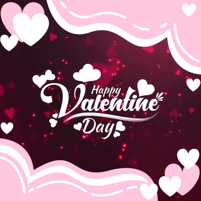Valentine's Day wish Square (1:1) template