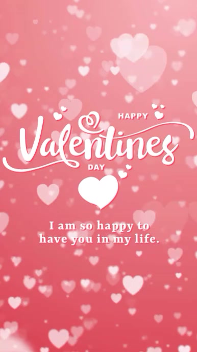 Valentine's Day Wish Instagram Reels story Template | PosterMyWall