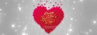 Valentine's Day Wishes Facebook Cover template