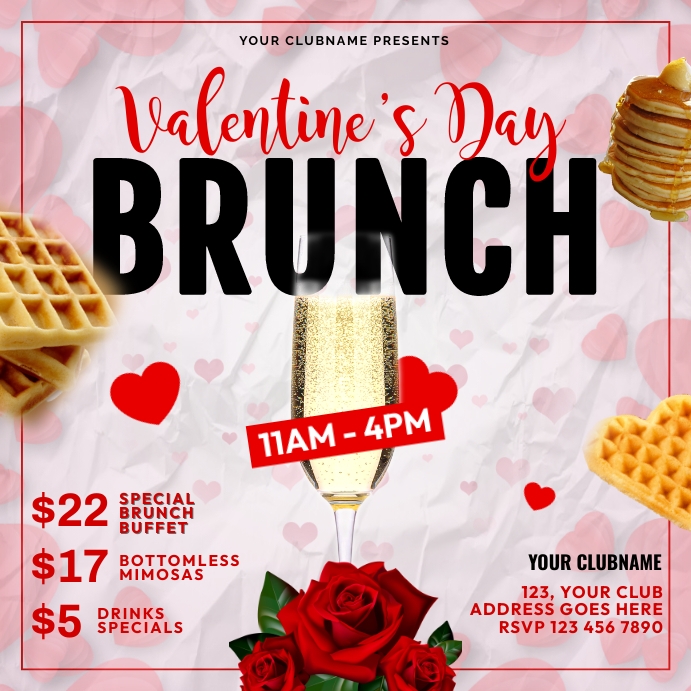 Valentine's Wpis na Instagrama template