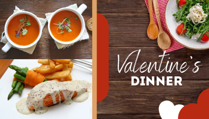 Valentine S Dinner Templates PosterMyWall