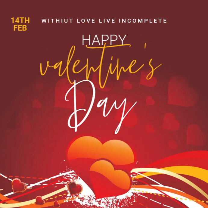 Valentine's Post Template | PosterMyWall