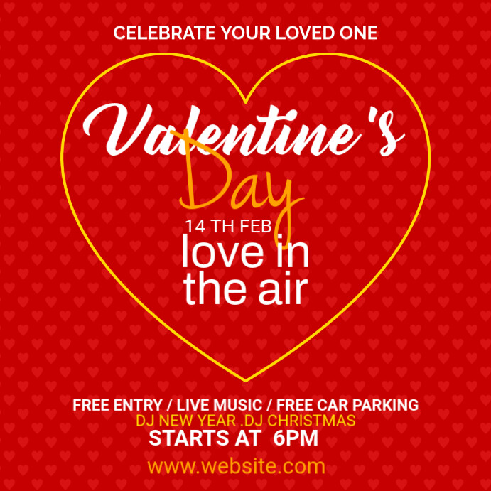 Valentine's Post Template | PosterMyWall