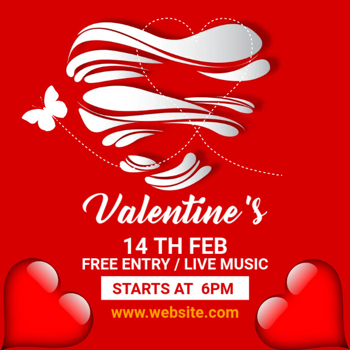 Valentine's Post Template | PosterMyWall