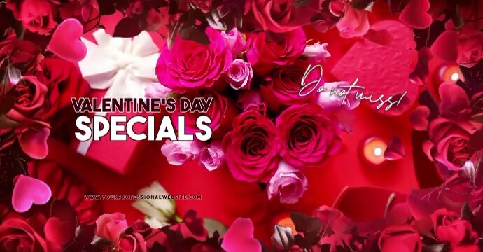 Valentine's Special Deal Facebook Ad template