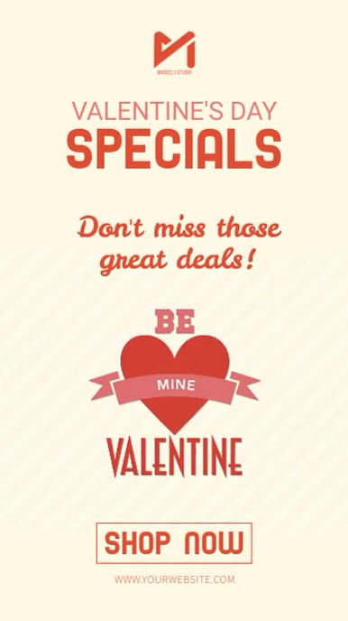 Valentine's Special Deal Insta Story Template | PosterMyWall