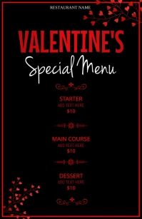 Valentine's Template Isigamu Sekhasi Ububanzi