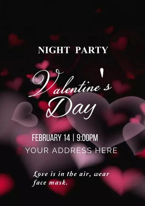 VALENTINE (1) Template | PosterMyWall
