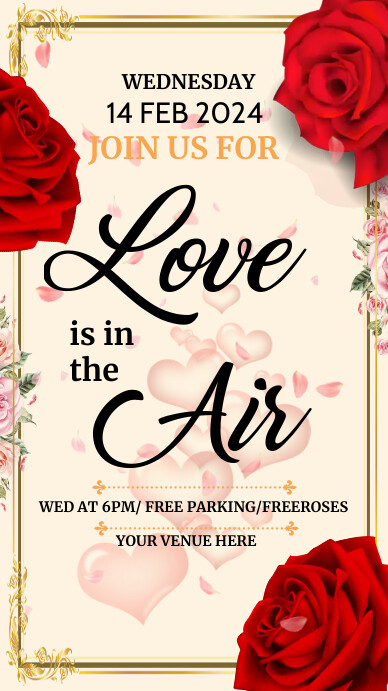 valentine (1) Digital Display (9:16) template