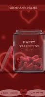 Valentine Day, Happy Valentine Snapchat template